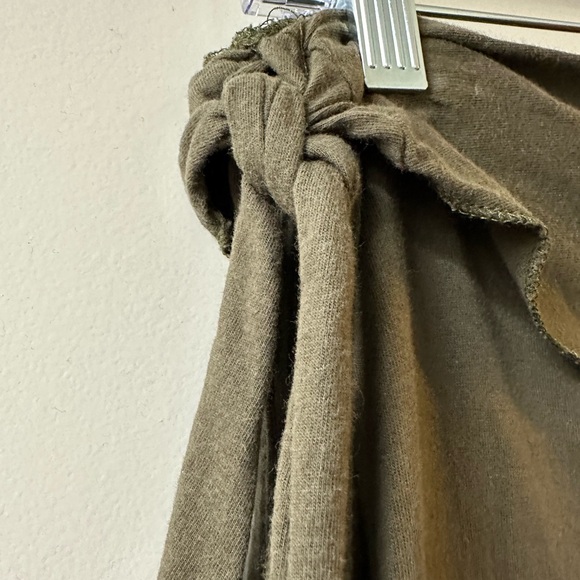 Soul Flower Olive Green Flowy Pants Size Small - Picture 3 of 11